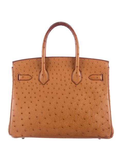 Ostrich Hermès Handbags for Women 